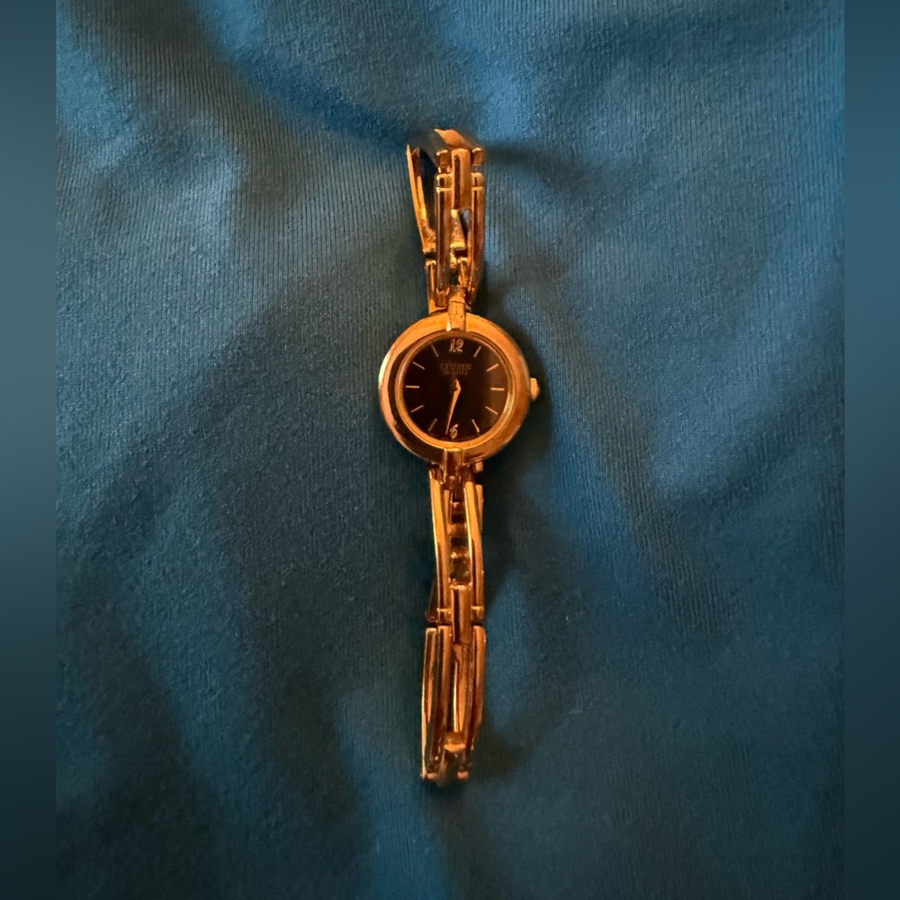 Elegant Gold Citizen Women's Watch